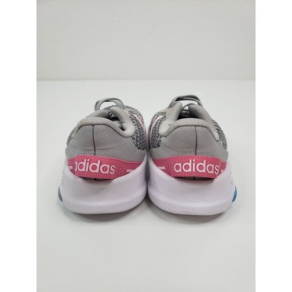 adidas Baby Racer TR 2.0 Running‎ Shoe in Gray/Pink - Size 4K - Picture 5 of 8
